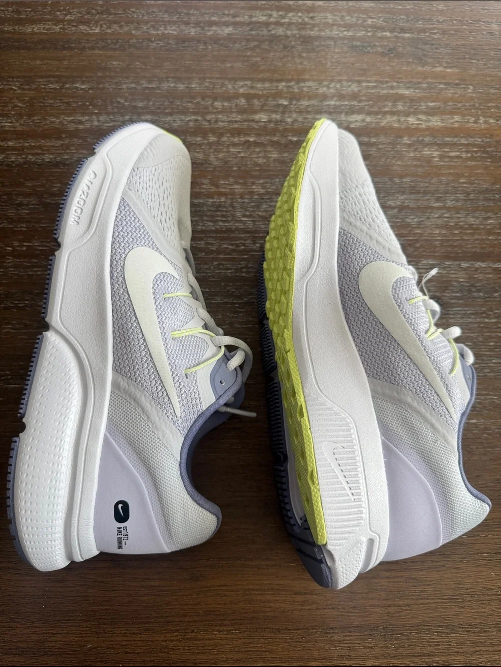 Nike Zoom Span 3 Running Womens Iris Whisper Violet Summit White Green Size 8